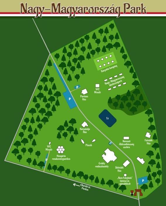 Bed and Breakfast Nagy-Magyarorszag Park Isztimer Экстерьер фото